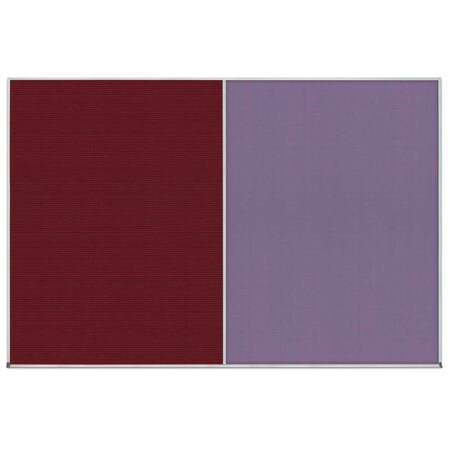 United Visual Products Enclosed Corkboard, 1 Door, 72"x48", 4" Fra UV3405-WHITE-CORK